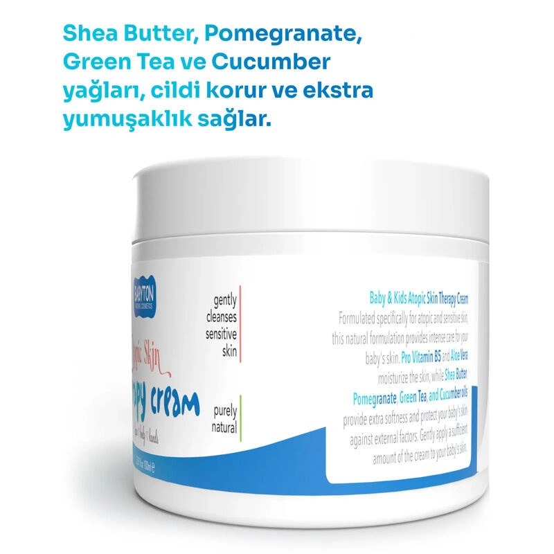Babyton Bebekler ve Çocuklar İçin Atopik Cilt Kremi 100 ml - 2