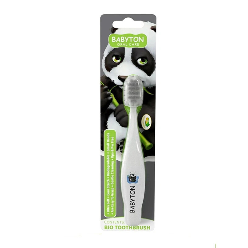 Babyton Bio Ultra Yumuşak Çocuk Diş Fırçası Panda - 1