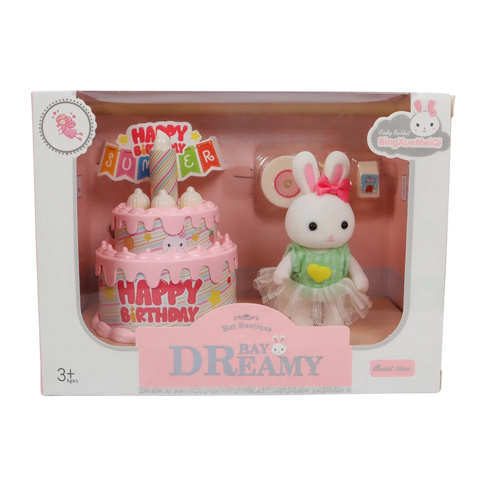 Bay Dreamy Mini Tavşan Doğum Günü Pastası - 1
