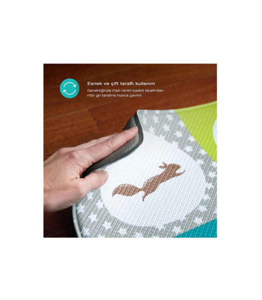 bblüv Mülti Oyun Halısı 140x100 سم شهير - 3