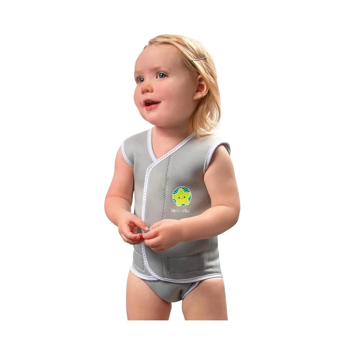 bblüv التفاف النيوبرين Dalış Kıyafeti Gri - 5