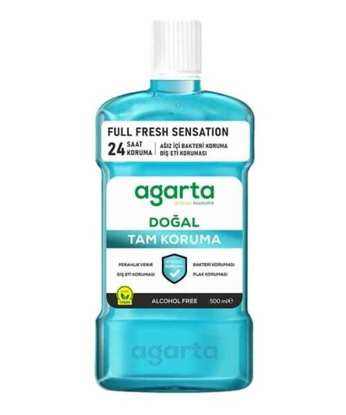 Agarta Doğal Ağız Bakım Suyu 500 ml Tam Koruma - Agarta