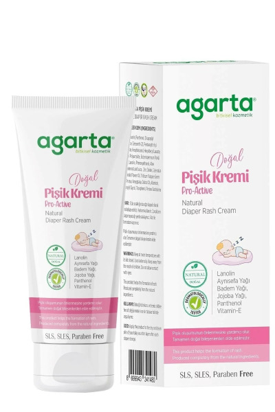 Agarta Doğal Pişik Kremi 100 ml - Agarta