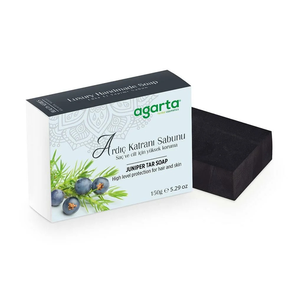 Agarta El Yapımı Güzellik Sabunu 150 Gr Ardıç Katranı - 1