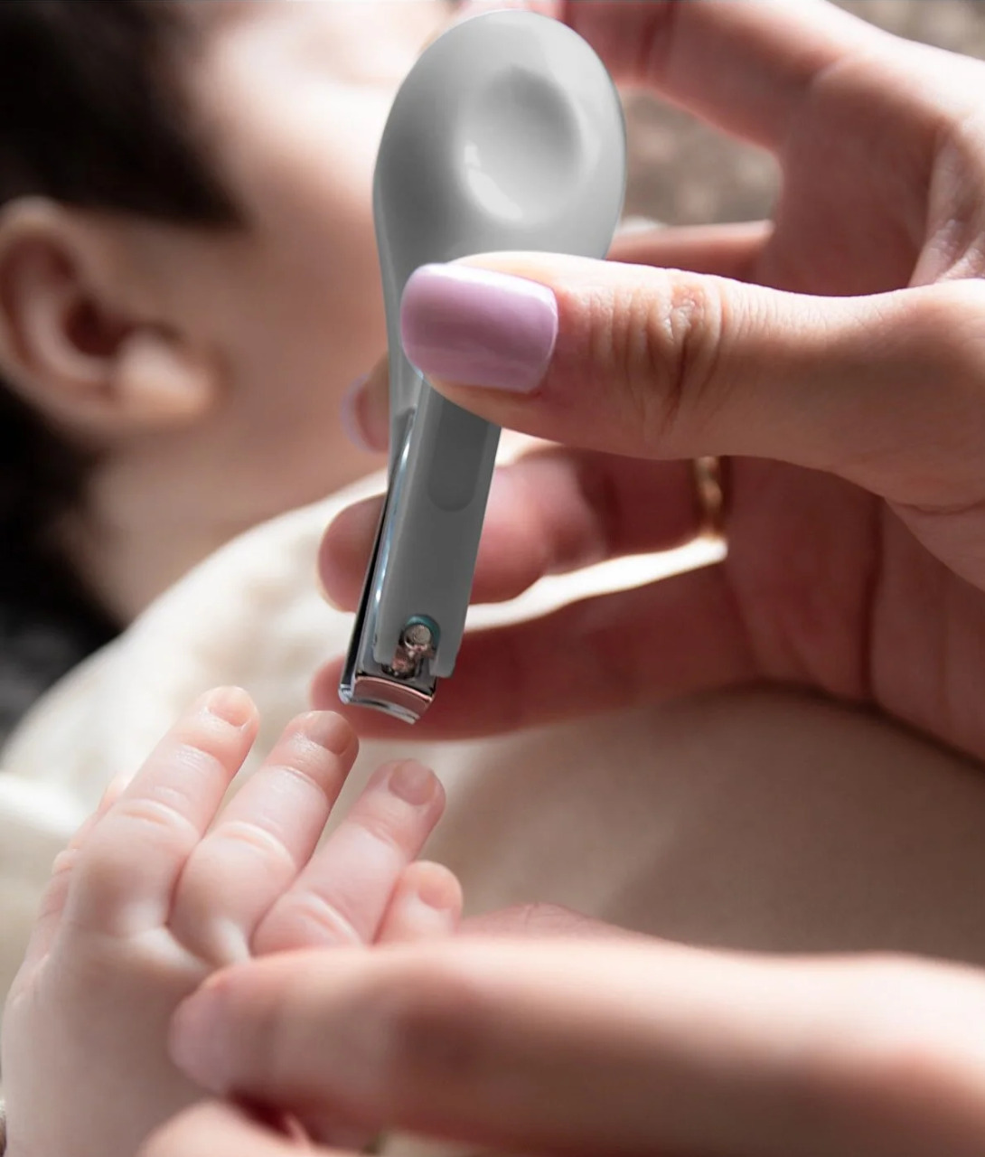 BabyJem Kolay Kavrama Bebek Tırnak Makası 576 Gri - 3