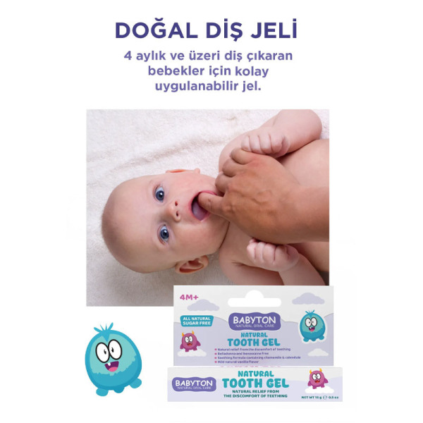 Babyton Bebekler İçin Doğal Diş Jeli - 2