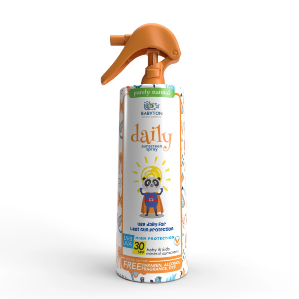 Babyton Bebek ve Çocuklar İçin Günlük Güneş Koruyucu Sprey 200 ml - 1