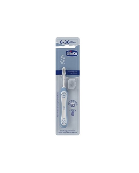 Chicco Diş Fırçası 6-36 Ay Mavi - 1