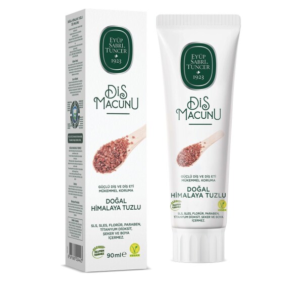 Eyüp Sabri Tuncer Doğal Diş Macunu 90 Gr Himalaya Tuzlu - 1