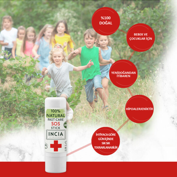 İncia Doğal SOS Stick 6 Gr - 2