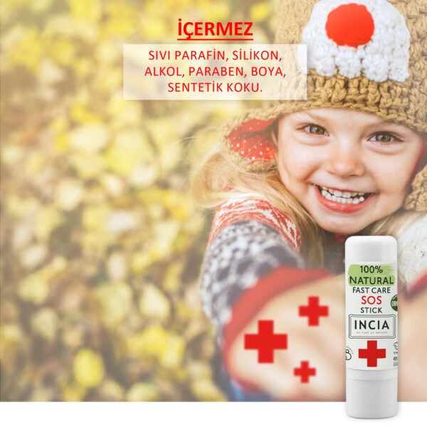 İncia Doğal SOS Stick 6 Gr - 3