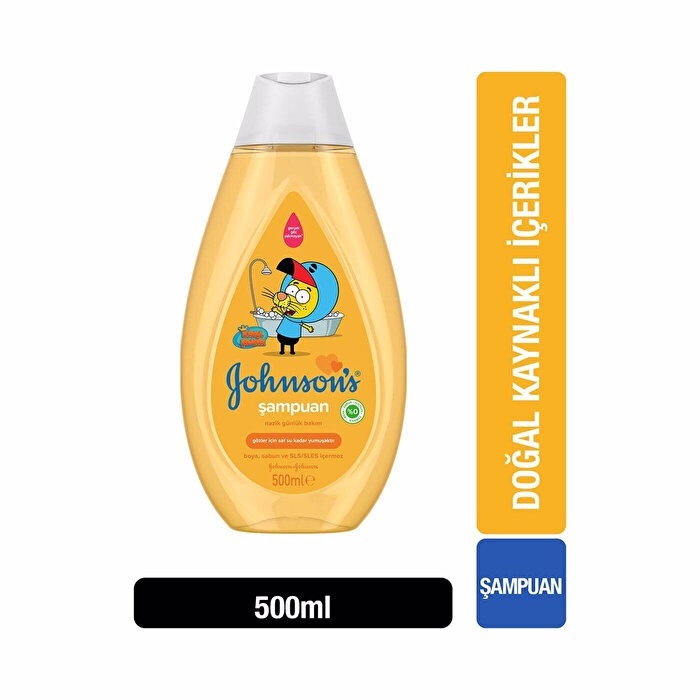 Johnson's Baby Kral Şakir Bebek Şampuanı 500ml - 1