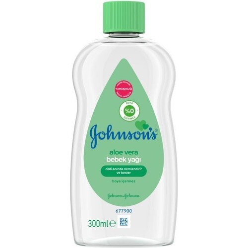 Johnson's Baby Bebe Yağı 300 ml Aloe Vera - 2