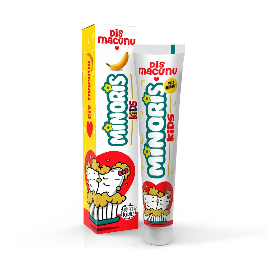 Minoris Kids Organik Diş Macunu 75 ml - 1