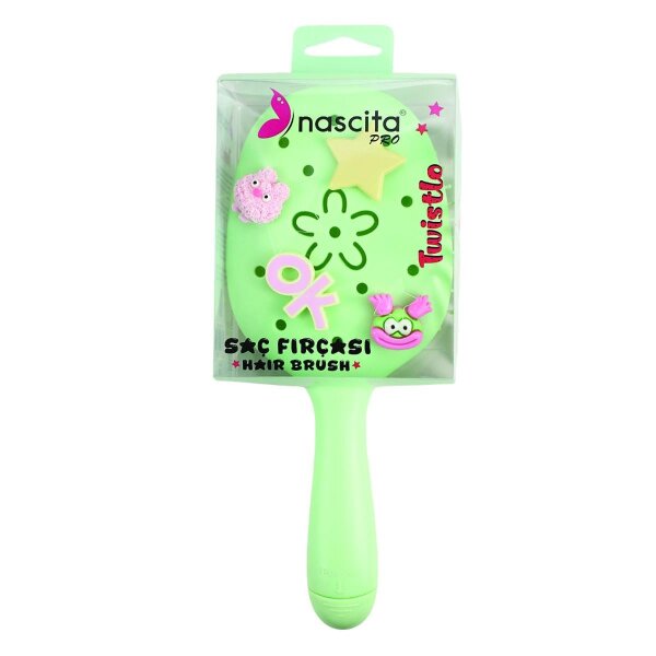 Nascita Twistlo Saç Fırçası Yeşil - 5