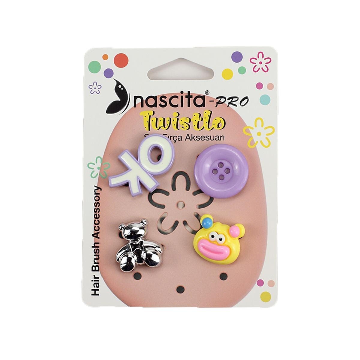 Nascita Twistlo Aksesuar Seti 4'Lü Pembe - 1