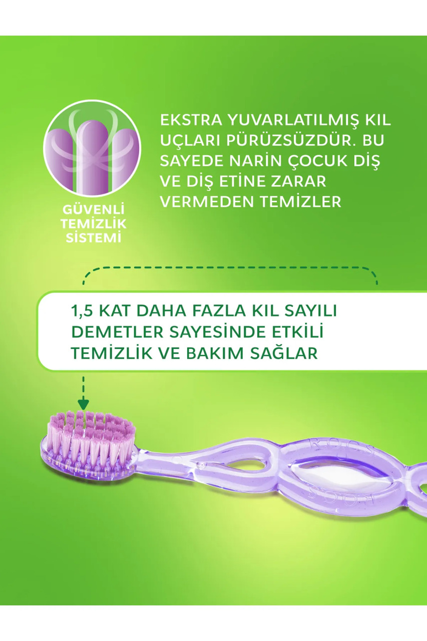 R.O.C.S.Kids Ekstra Soft Diş Fırçası 3-7 Yaş - 3