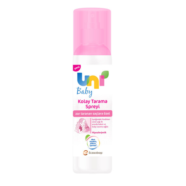 Uni Baby Kolay Saç Tarama Spreyi 200 ml - Uni Baby