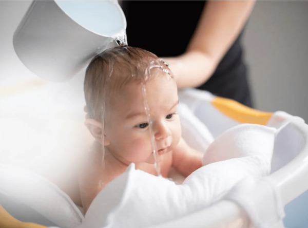 BabyJem Köpüklü Bebek Banyo Küvet Filesi 164 Gri - 3