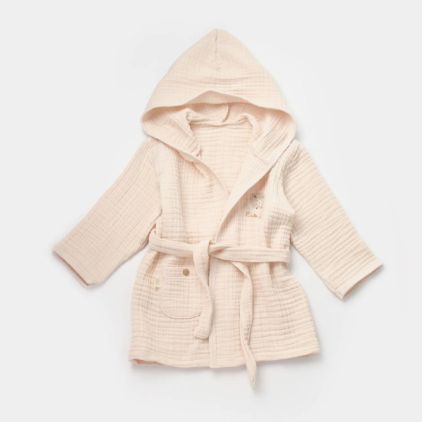 Bibaby Lamb Friends Bornoz 66467 Bej - Bibaby