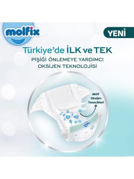 Molfix Premium Bebek Bezi Ultra Fırsat Paketi 6 Beden 15+ Kg 54 Adet - 3
