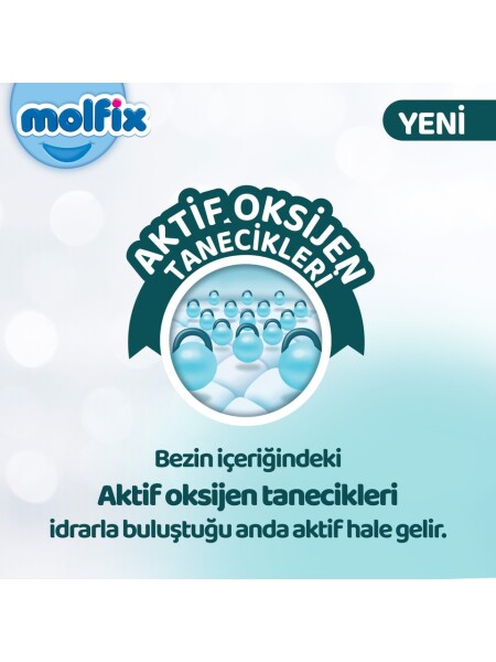 Molfix Premium Bebek Bezi Ultra Fırsat Paketi 6 Beden 15+ Kg 54 Adet - 4