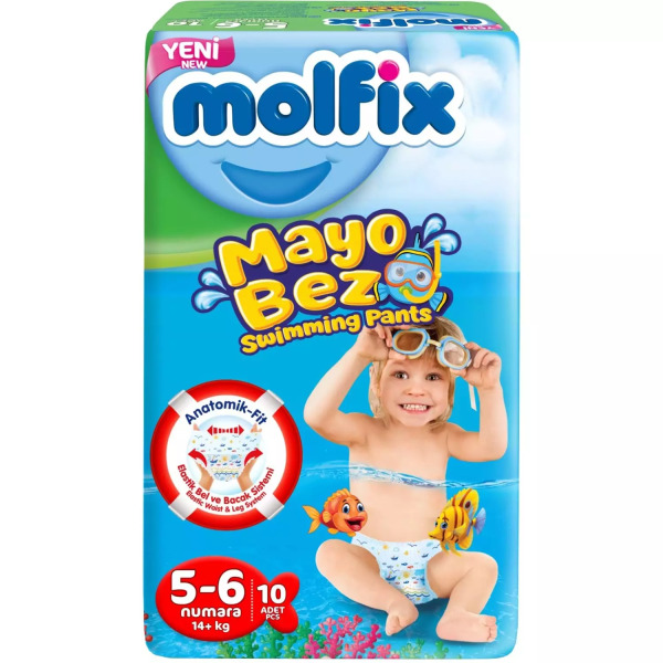 Molfix Mayo Bez 5-6 Beden 14+ Kg 10 Adet - Molfix