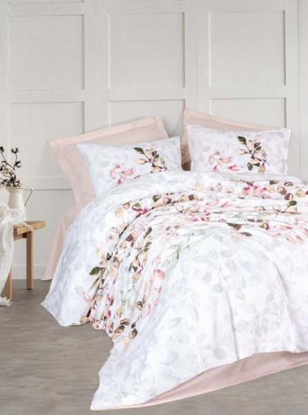 Cotton Box Nevresim Takımı Tek Kişilik Brice Bej - Cotton Box