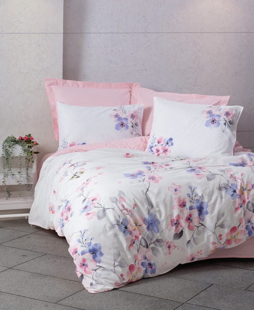 Cotton Box Nevresim Takımı Tek Kişilik Jayda Pembe - 1