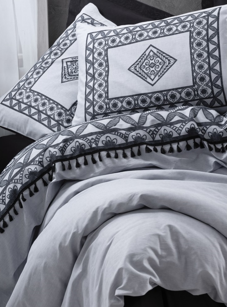 Cotton Box Candy Ranforce Nevresim Takımı Tek Kişilik Degno Siyah - 2