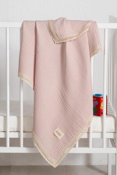 Kanz 4 Kat Kopanaki Müslin Pike Knz-017 Pudra - Kanz