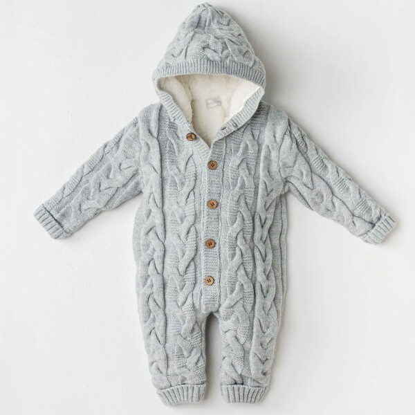 Andywawa AC24336 Knitwear Triko Bebe Kozmonot Grey Melange - Andywawa