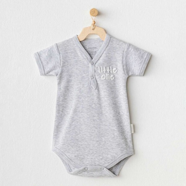 Andywawa AC25896 Basic Bebe Body Grey Melange - Andywawa