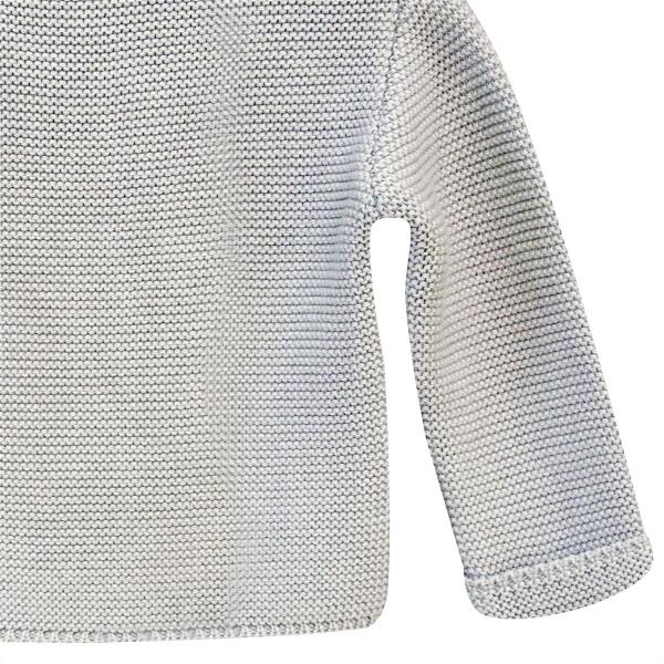 Andywawa AC24333 Basic Bebe Ceket Grey Melange - 4