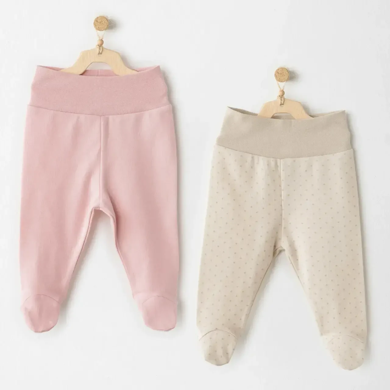 Andywawa AC26046 You Are Special 2'li Patikli Pantolon Pink - 1