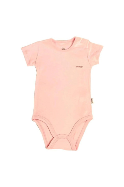 Bebengo BU4021 Basic Kısa Kol Body Pembe - Bebengo