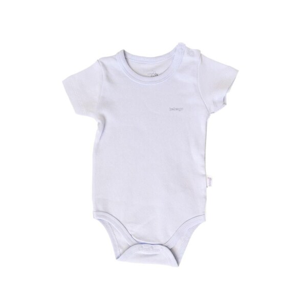 Bebengo BU4021 Basic Kısa Kol Body Beyaz - Bebengo