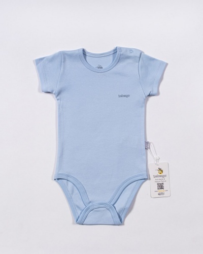 Bebengo BU4025 Basic Kısa Kol Body Mavi - Bebengo