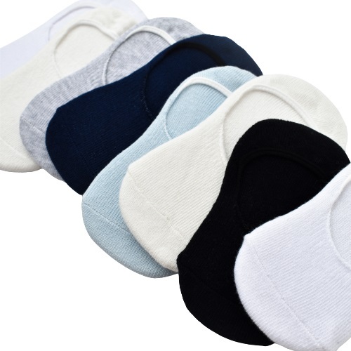 Bibaby Biorganic Basic Erkek Babet 2'Li Çorap 68454 Gri Lacivert - 3