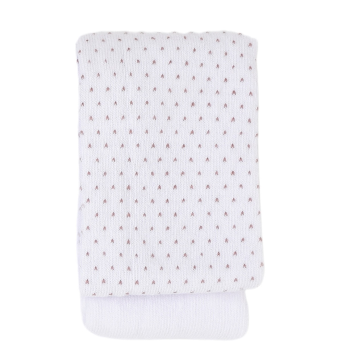 Bibaby Biorganic Klasik Puanlı Külotlu Çorap 68438 Beyaz - 2