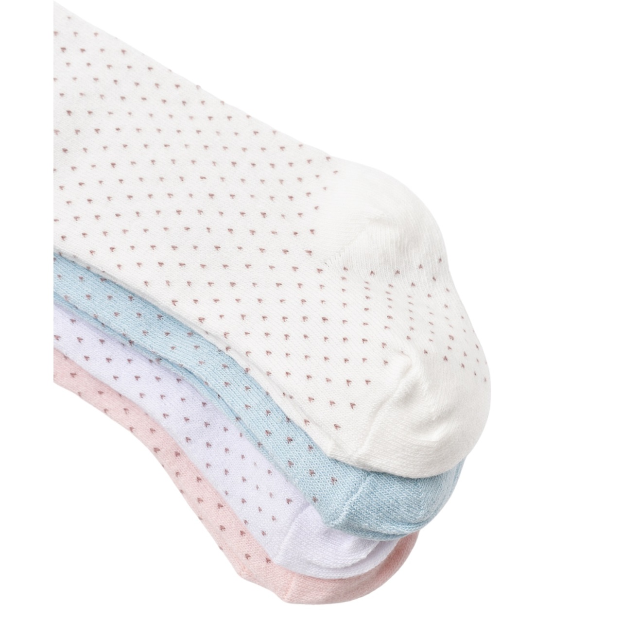 Bibaby Biorganic Klasik Puanlı Külotlu Çorap 68438 Beyaz - 3