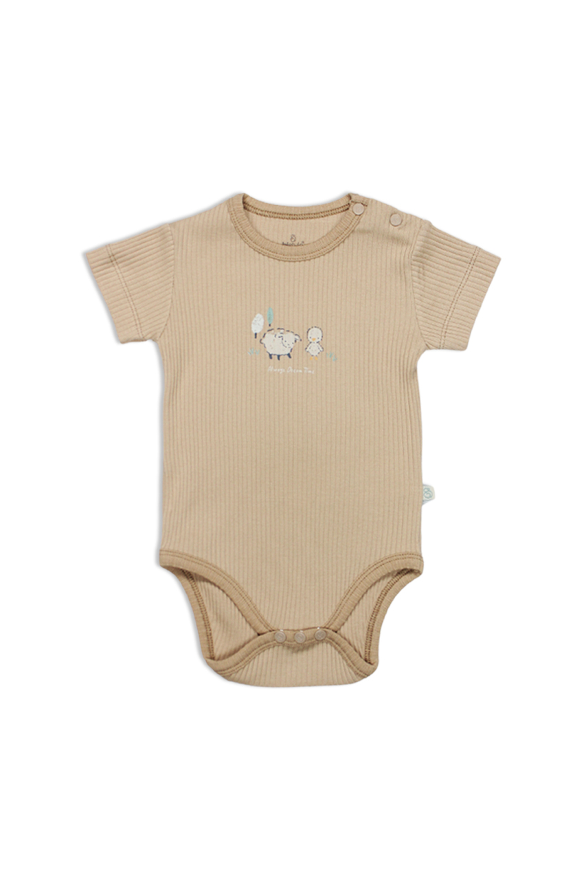 Bistyle Always Dream Yarım Kol 2'Li Body 17114 Ekru Bej - 2