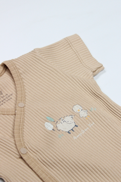 Bistyle Always Dream Yarım Kol Badi 17115 Ekru Bej - 4