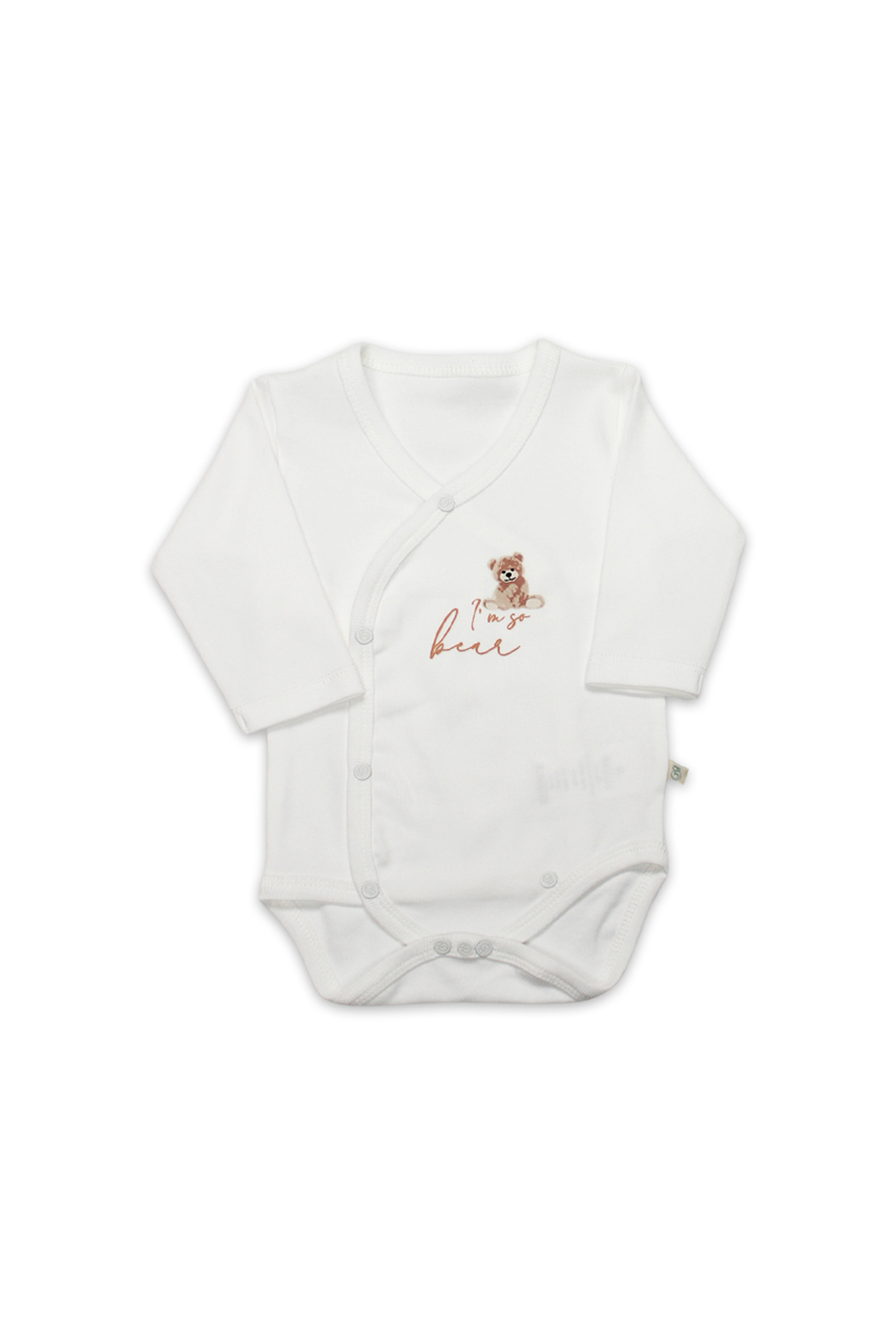 Bistyle I Am So Bear Uzun Kol Badi 17107 Bej-Ekru - 1