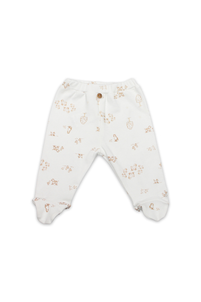 Bistyle Curly Lamb Patikli Tek Alt 16113 Bej Ekru - Bistyle