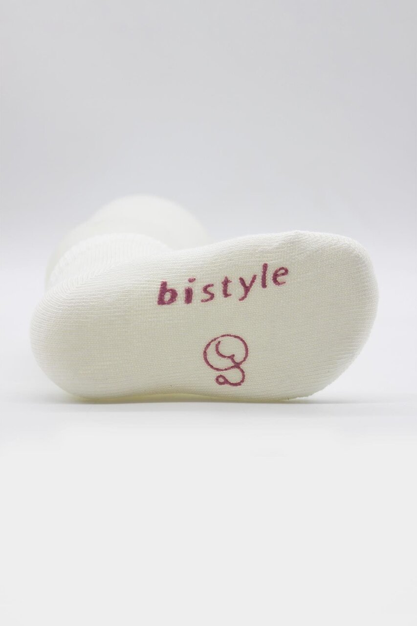 Bistyle 3'Lü Puanlı Kaymaz Penye Soket Çorap 10108 Pudra - 5