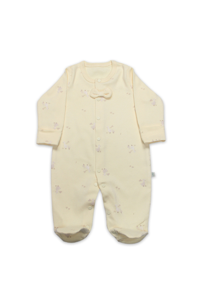 Bistyle 10Lu Hastane Çıkışı Welcome Baby Duck 11103 Sarı-Ekru - 1