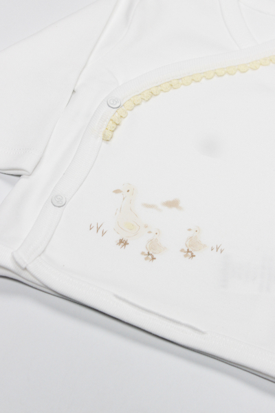 Bistyle 10Lu Hastane Çıkışı Welcome Baby Duck 11103 Sarı-Ekru - 5