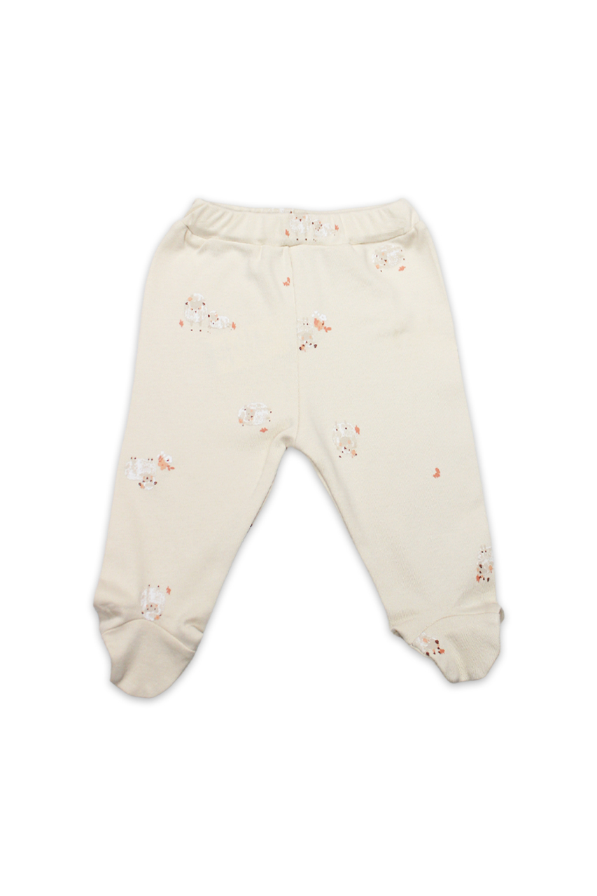Bistyle Patikli Alt Fluffy And Lovely 16111 Bej - 1