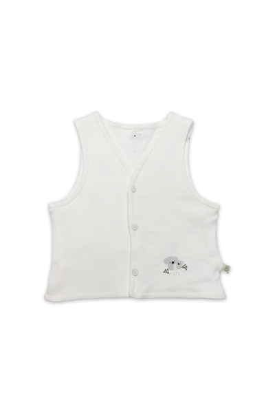 Bistyle Yelek Çift Taraflı Lıttle Koala 18109 Gri - Bistyle